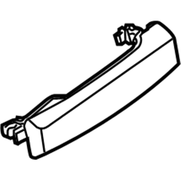 Nissan 80640-ZV50A Outside Handle Grip