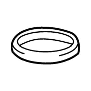 Lexus 48258-0E010 INSULATOR, Rear Coil Spring