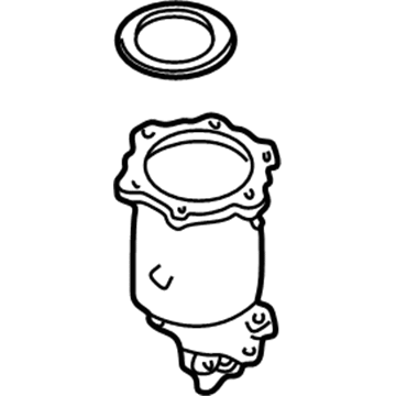 Nissan B0800-5E500 Three Way Catalytic Converter