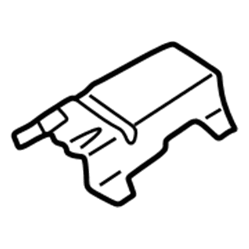 Nissan 74753-4B000 INSULATOR Heat Front Floor