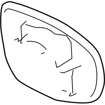 Lexus 87961-30D30 Mirror Outer, LH
