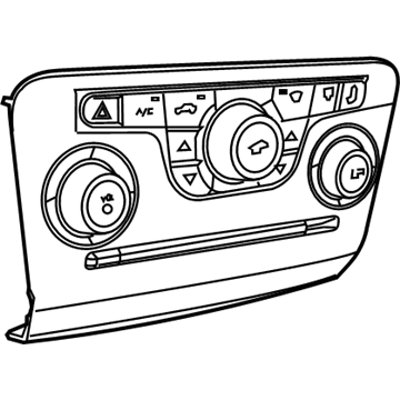 Mopar 68293615AD Center Stack Controls