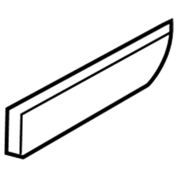 Ford 5S4Z-6129076-DAA Body Side Molding