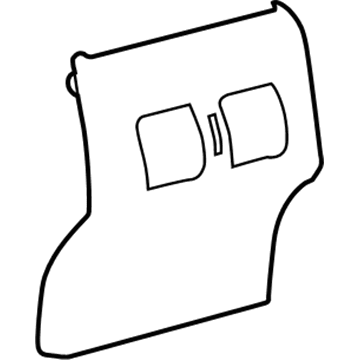 Toyota 58923-06300-B0 Rear Panel