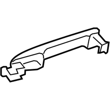 Lexus 69220-0E010-B2 Front Door Outside Handle Assembly, Left