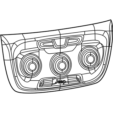 Mopar 5VA33DX9AG Vehicle Feature Controls