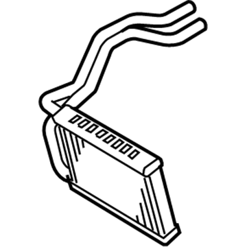 Hyundai 97138-2L000 Core & Seal Assembly-Heater