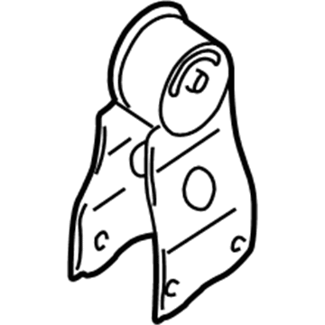 Infiniti 11270-40U00 INSULATOR Assembly-Engine Rt