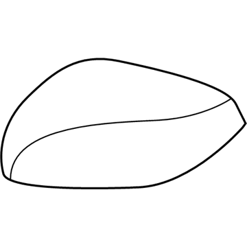 Infiniti 96373-5DA9A Inside Mirror Body Cover, Right