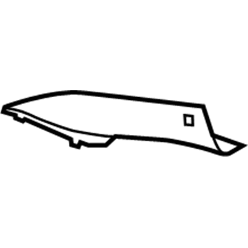 BMW 51-43-8-038-169 Cover, Column A Left