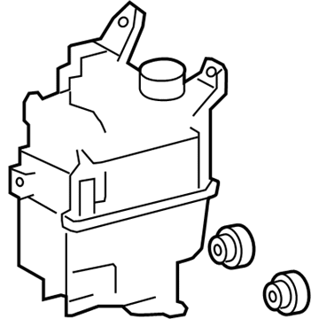 Lexus 85315-0E040 Jar, Washer, A