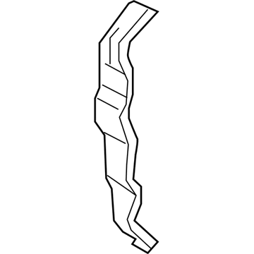 Ford GD9Z-5420521-A Front Weatherstrip