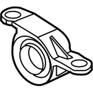 Honda 50720-TZ6-A11 Rubber Assy., L. RR. Differential Mounting (FR)