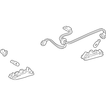 Toyota 81690-02041 License Lamp
