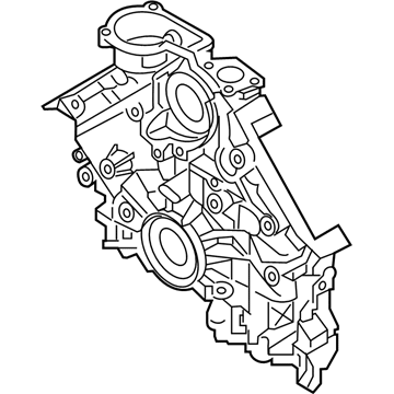 Hyundai 21351-3FAA0 Cover-Timing Chain, Lower