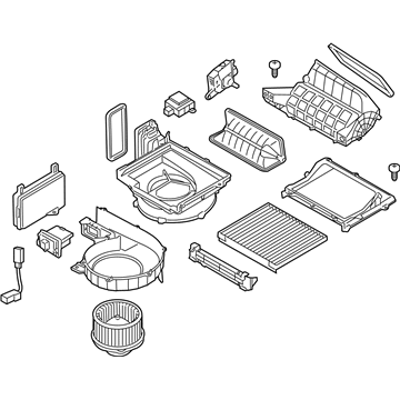 Hyundai 97100-3M600 Blower Unit