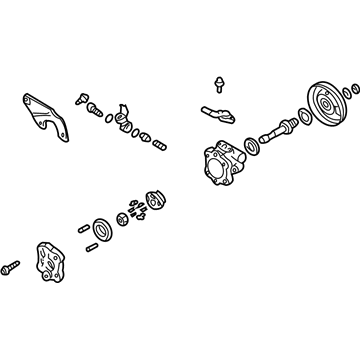 Nissan 49110-40U1B Pump Power Steer