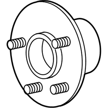 Mopar 4766771AD Hub&Bearing-Brake