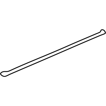 GM 25733016 Weatherstrip-Front Side Door Lower Auxiliary