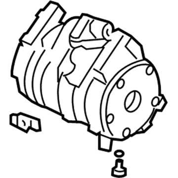 Honda 06388-PZD-505RM Compressor, A/C (RMD)(Denso) (Includes Clutch And Coil)