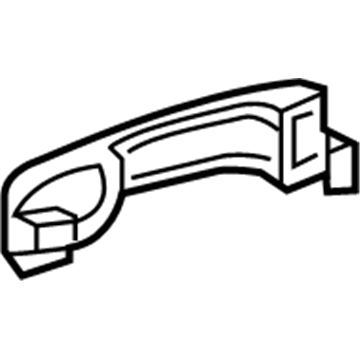Lexus 69210-60280-C0 Door Handle Assembly, Outside