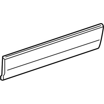 Lexus 75732-50040-A2 Moulding, Front Door, Outside LH