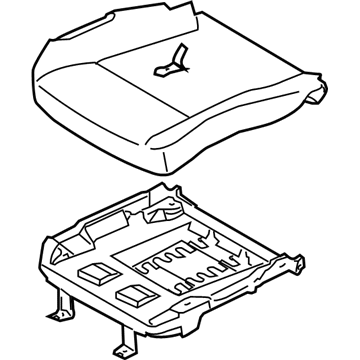 Infiniti 87350-CL002 Cushion Assembly - Front Seat