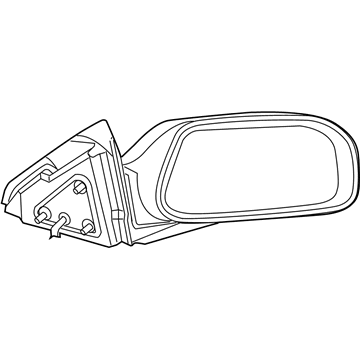 Mopar 5113603AB Driver Side Mirror Outside Rear View