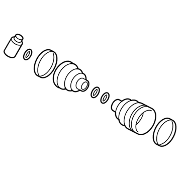 Kia 495931G000 Boot Set, RH