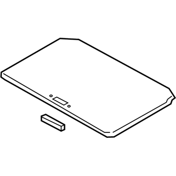 Nissan 91250-6CA1A Shade Assy-Sunroof