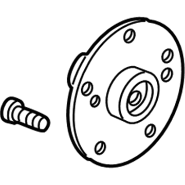 Honda 44600-SM4-020 Hub Assembly, Front