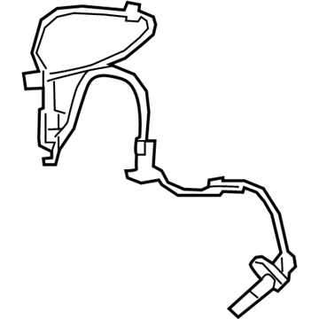 Toyota 89543-06081 ABS Sensor Wire
