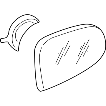 Hyundai 87610-26301 Mirror Assembly-Outside Rear View, LH