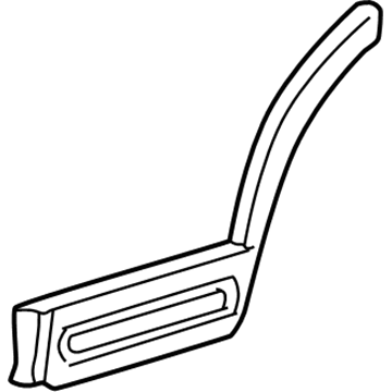 Ford 3L2Z-7825556-AAA Body Side Molding Rivet