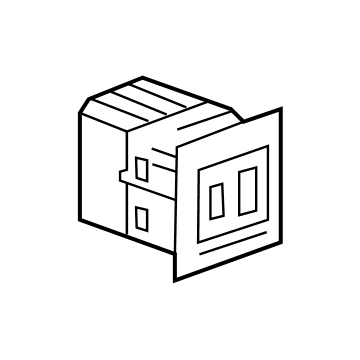 Nissan 284H3-9PR0B Connector-Aux ADUIO System