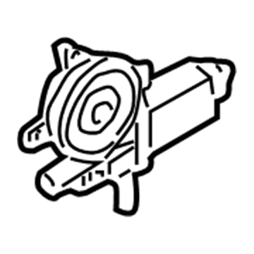 Nissan 82730-6Z500 Motor Assembly - Regulator, RH