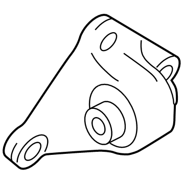 Nissan 11332-6CB0A Engine Mounting Bracket, Rear