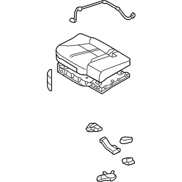 Kia 892003T930KEH Cushion Assembly-Rear Seat