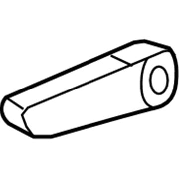 Honda 81580-TK8-A01ZA Armrest Assembly, Front Seat (Warm Gray) (L)