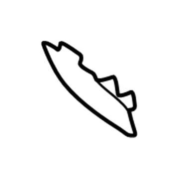 BMW 51-11-8-169-536 Flap, Towing Eye, Primed