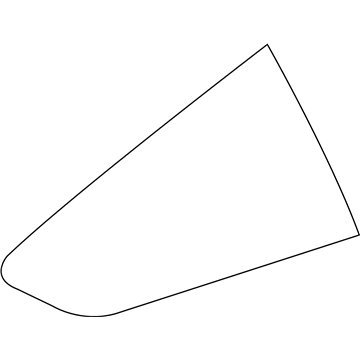 Honda 73501-TS8-A01 Glass, R. Quarter (Green)(Pgw)