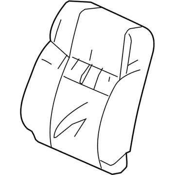 Honda 81521-T0G-A61ZA Trim Cover (Cashmere Ivory)