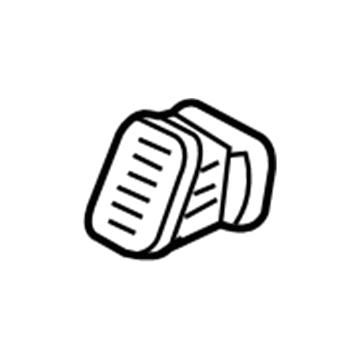 Acura 77630-S3V-J01ZA Outlet Assembly, Driver Side (Graphite Black)