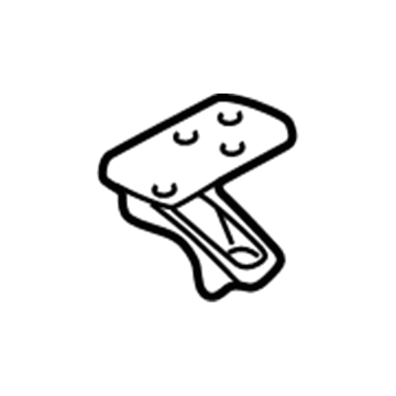 BMW 54-21-8-407-259 Base Plate Left