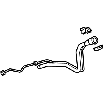 Lexus 77201-33271 Pipe Sub-Assy, Fuel Tank Filler