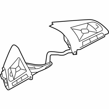 Nissan 25550-6LB0B SWITCH ASSY - STEERING