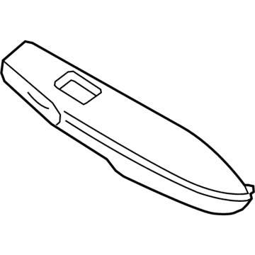 BMW 51-42-7-368-382 Armrest, Leather, Rear Right