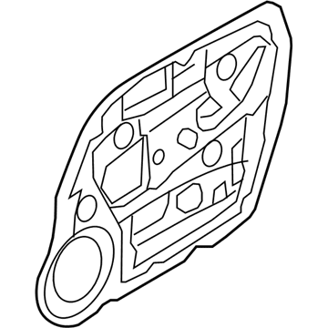 Kia 824011D010 Regulator Assembly-Front Door