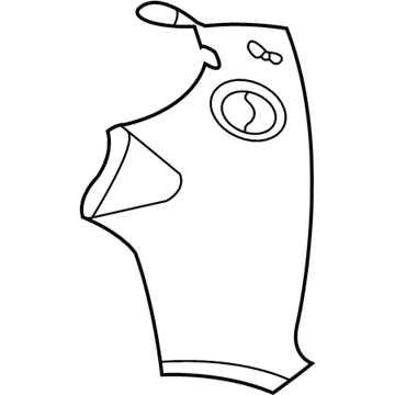 Mopar UK85BD5AC Molding-D Pillar