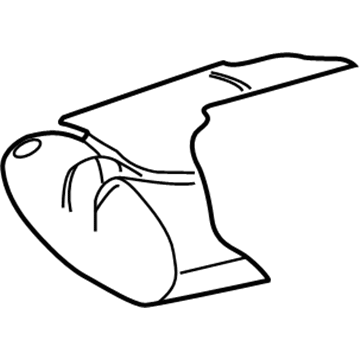 GM 12473896 Pad, Passenger Seat Cushion